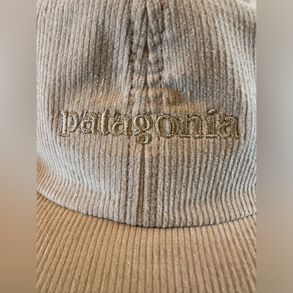 NWT - 100% Organic Cotton Corduroy Patagonia Hat O/S